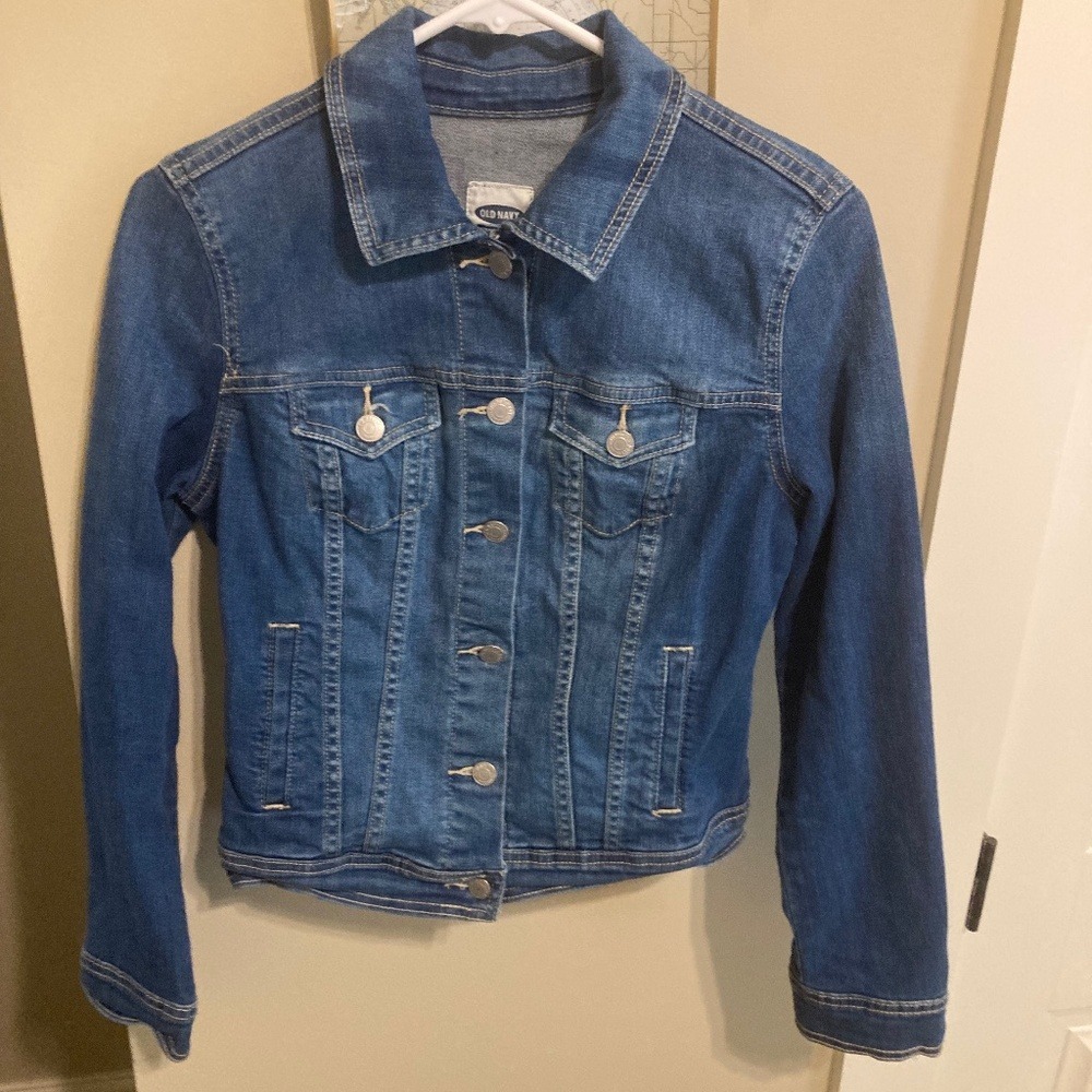Old Navy Jean Jacket Vintage Denim XSmall San Francisco